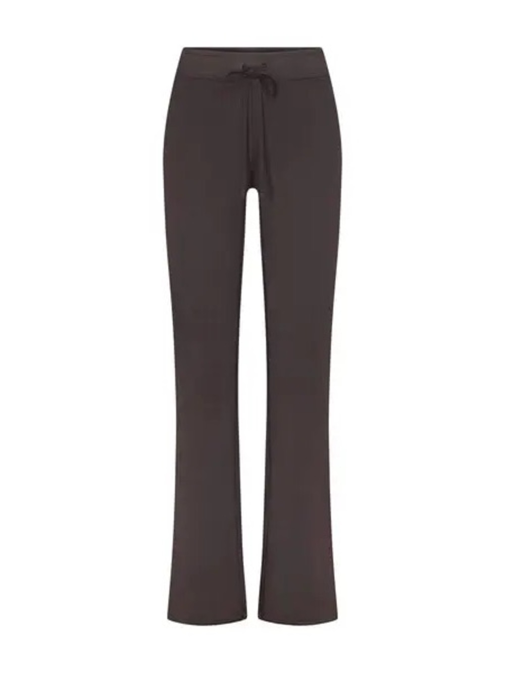 SKIMS Chocolate Brown Flared Drawstring Pants